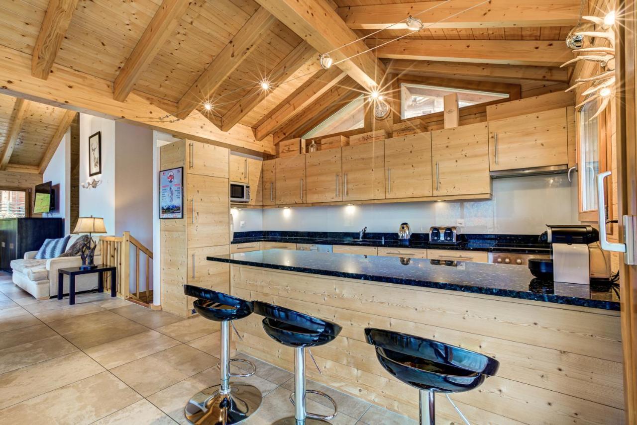 Chalet Le Cerf La Tzoumaz Kültér fotó