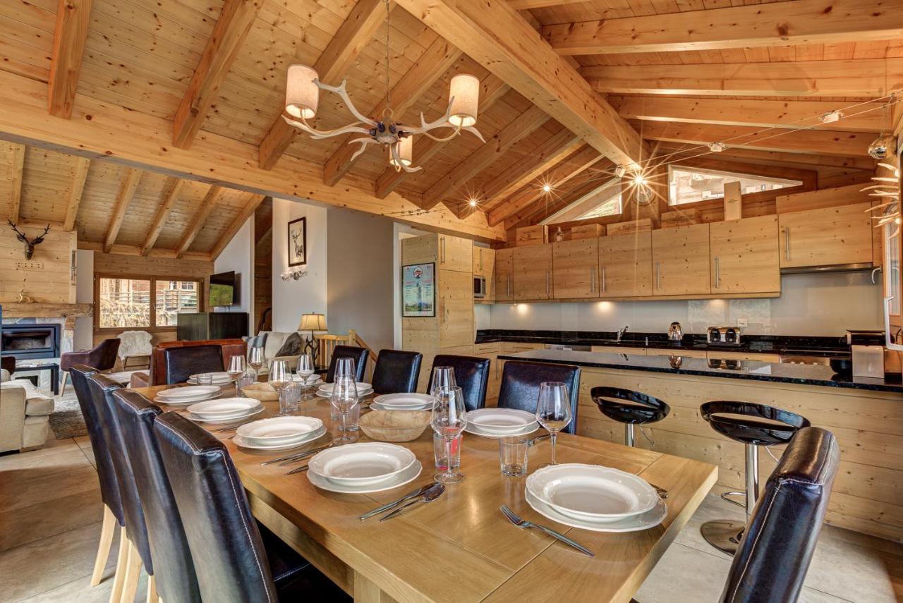 Chalet Le Cerf La Tzoumaz Kültér fotó